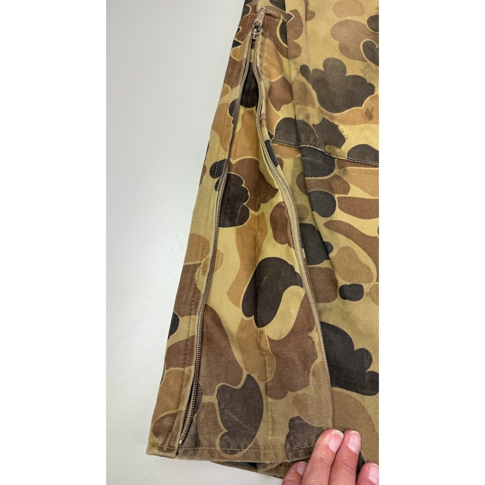 Vintage Columbia Duck Camo Pants‎ Goretex Hunting Double Knee Men's XL 38x31 3b1 - Picture 9 of 15